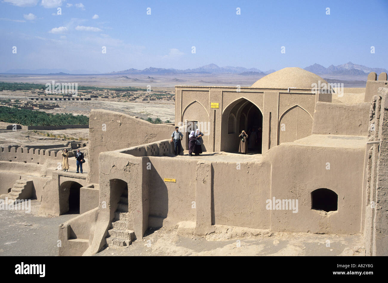 The Arg-é Bam citadel Kerman province of Southeastern Iran Stock Photo