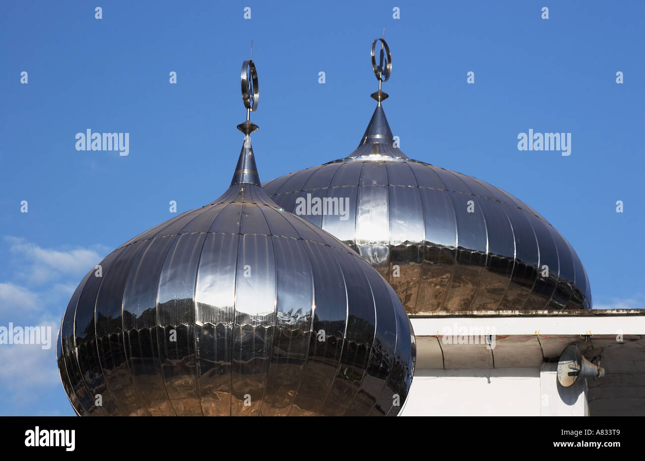 Domes Of Mosque Stock Photo Alamy