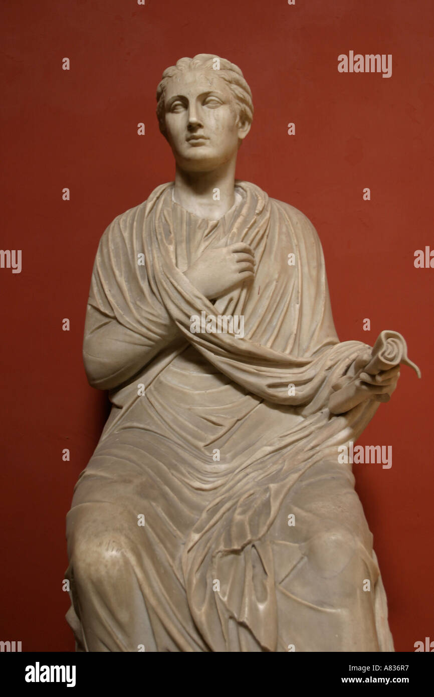 Marble statue in the Vatican City museums collection Stock Photo - Alamy