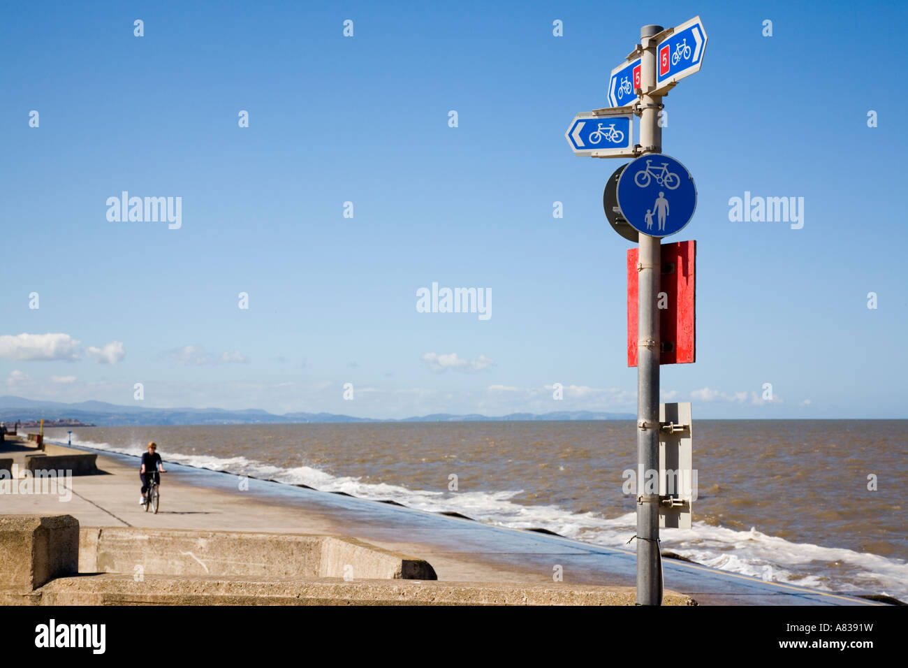 Prestatyn bicycle hires stock photography and images Alamy
