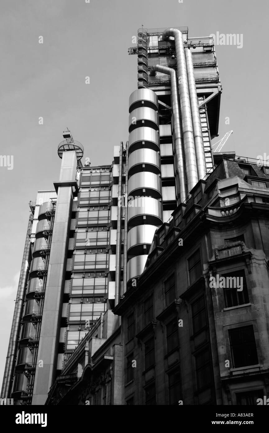 London modern architecture Black and White Stock Photos & Images - Alamy