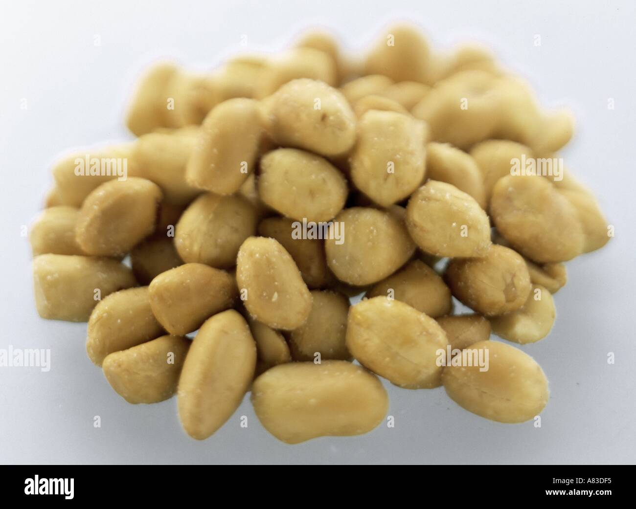 Salted Peanuts Stock Photo