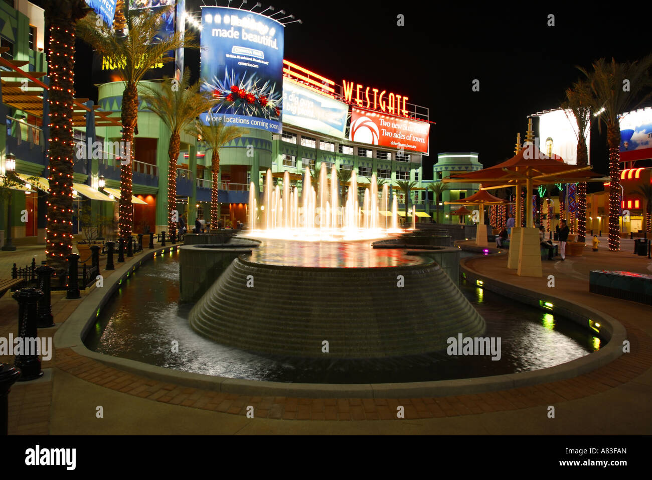Westgate Center near Phoenix Glendale Arizona Stock Photo Alamy