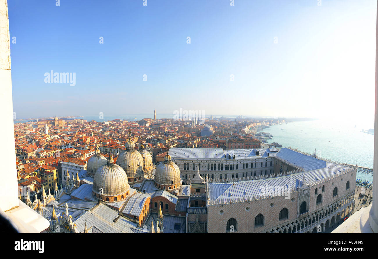 St. Mark's Basilica, St Mark's Square , Venice, Italy Stock Photo