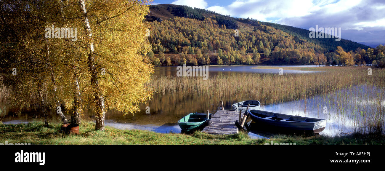 Loch Pityoulish Aviemore Badenoch & Strathspey Invernessshire Scottish Highlands UK GPAN 0115