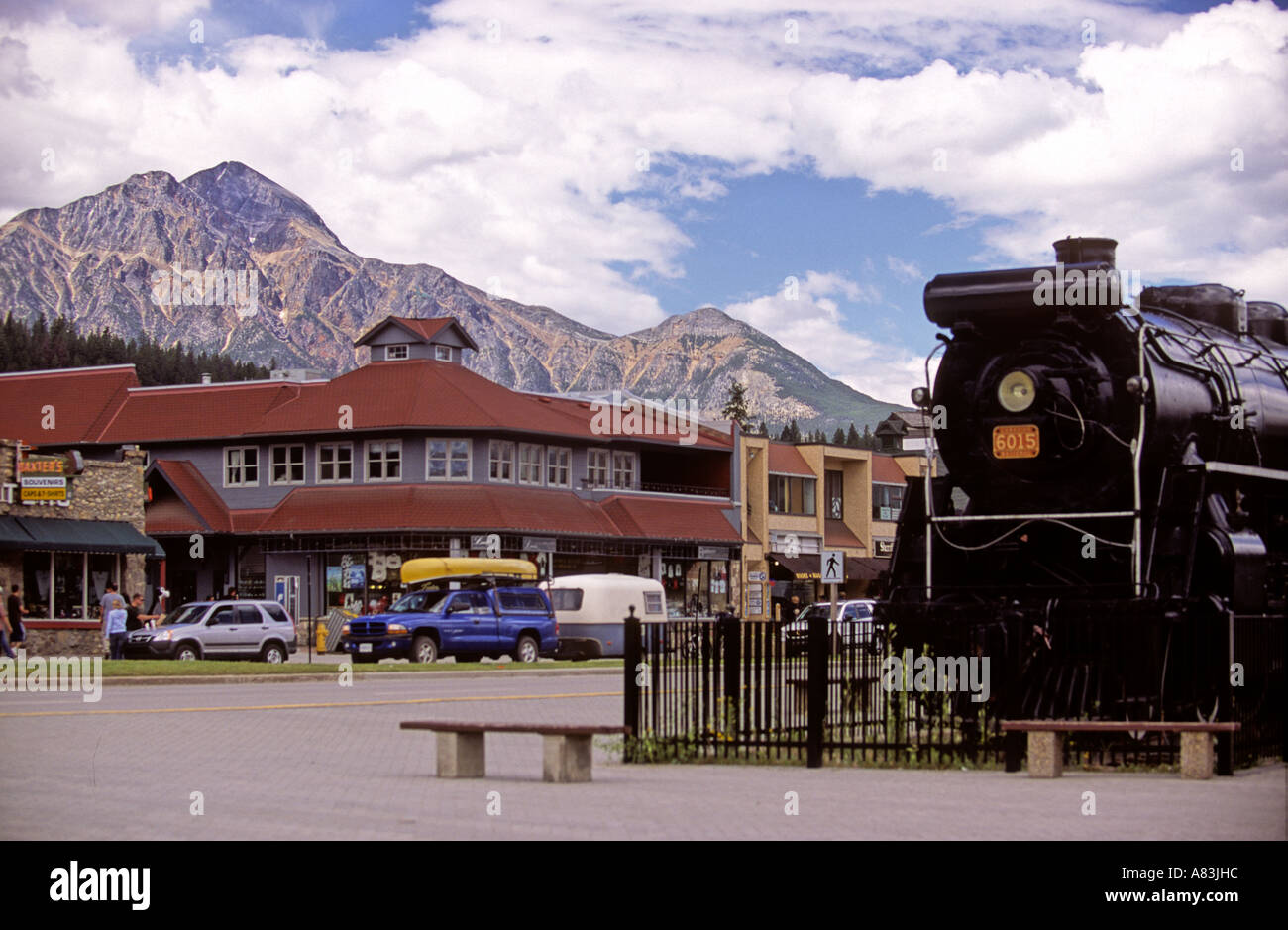 Main street jasper alberta hires stock photography and images Alamy