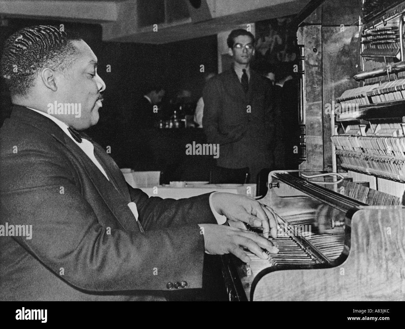 ALBERT AMMONS US jazz and Blues musician Stock Photo