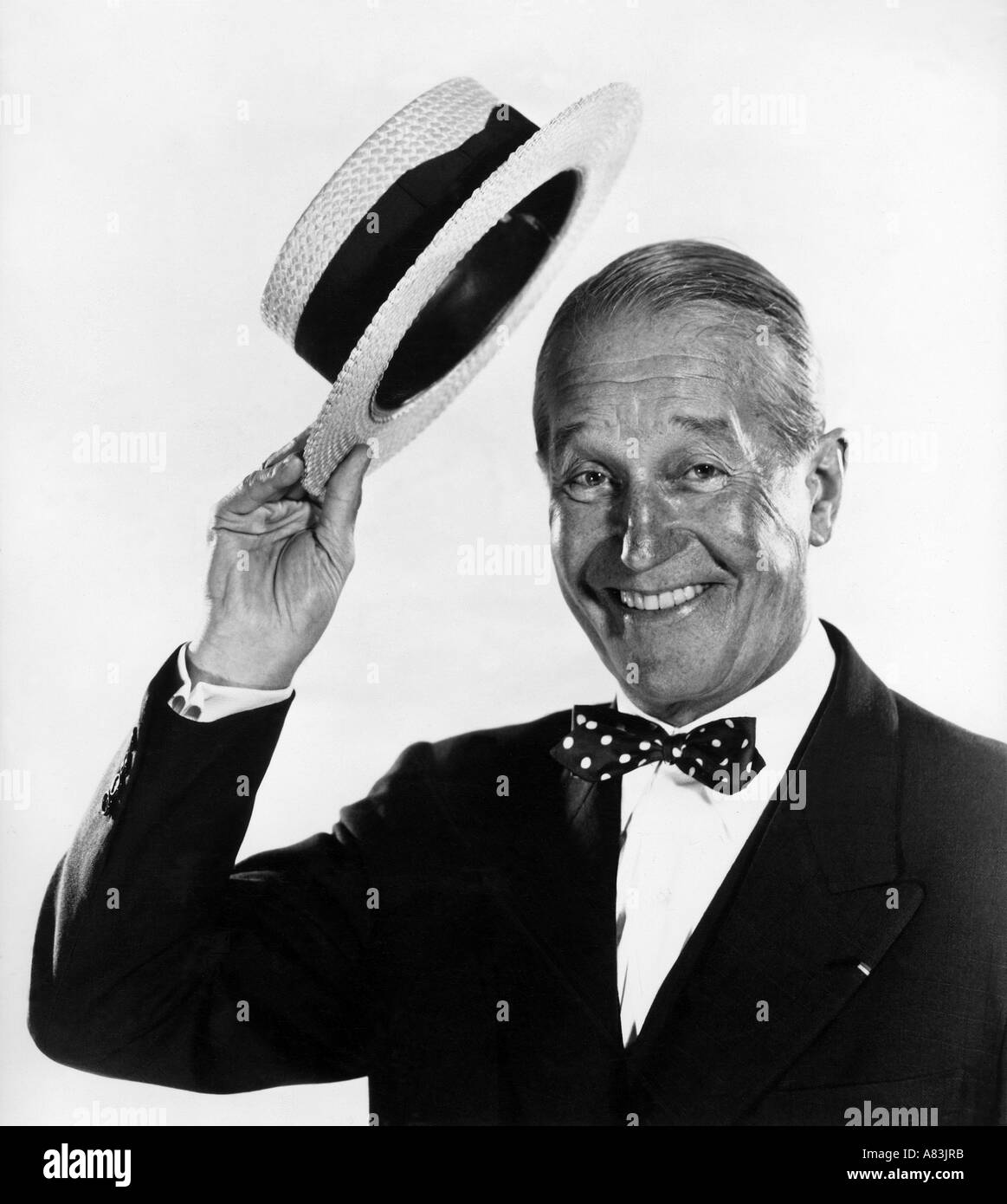 MAURICE CHEVALIER French singer and entertainer Stock Photo