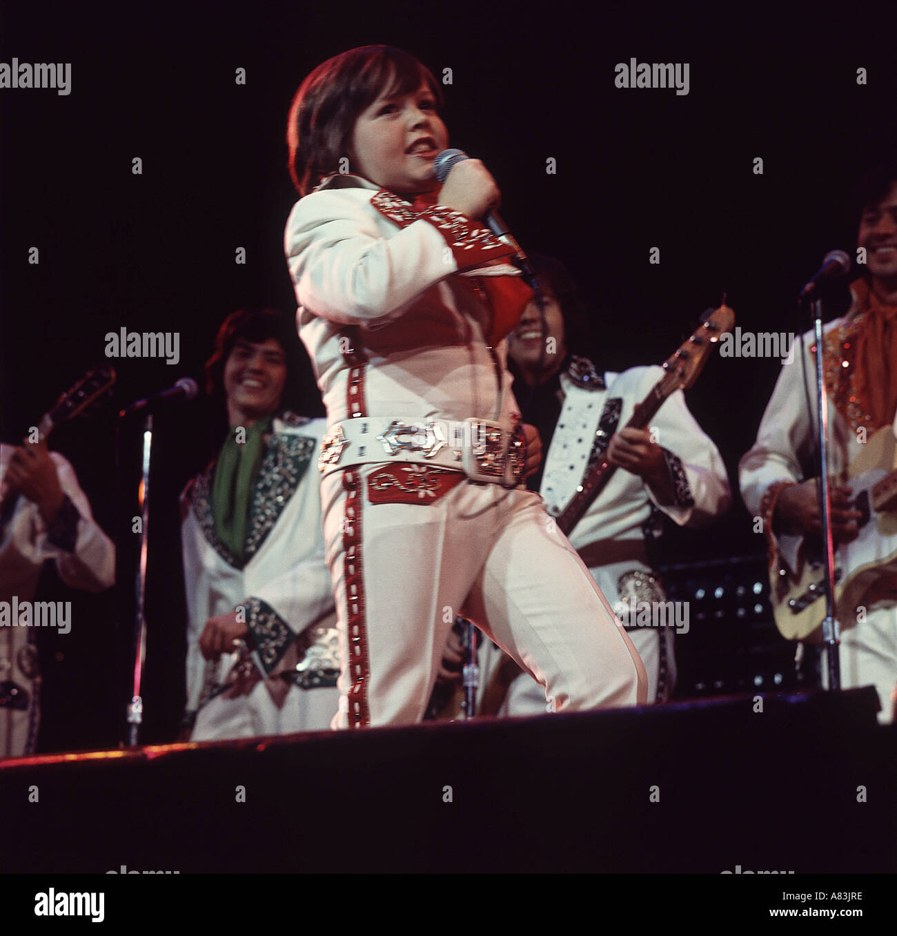 OSMONDS Jimmy Osmond youngest member of the US musical group Stock