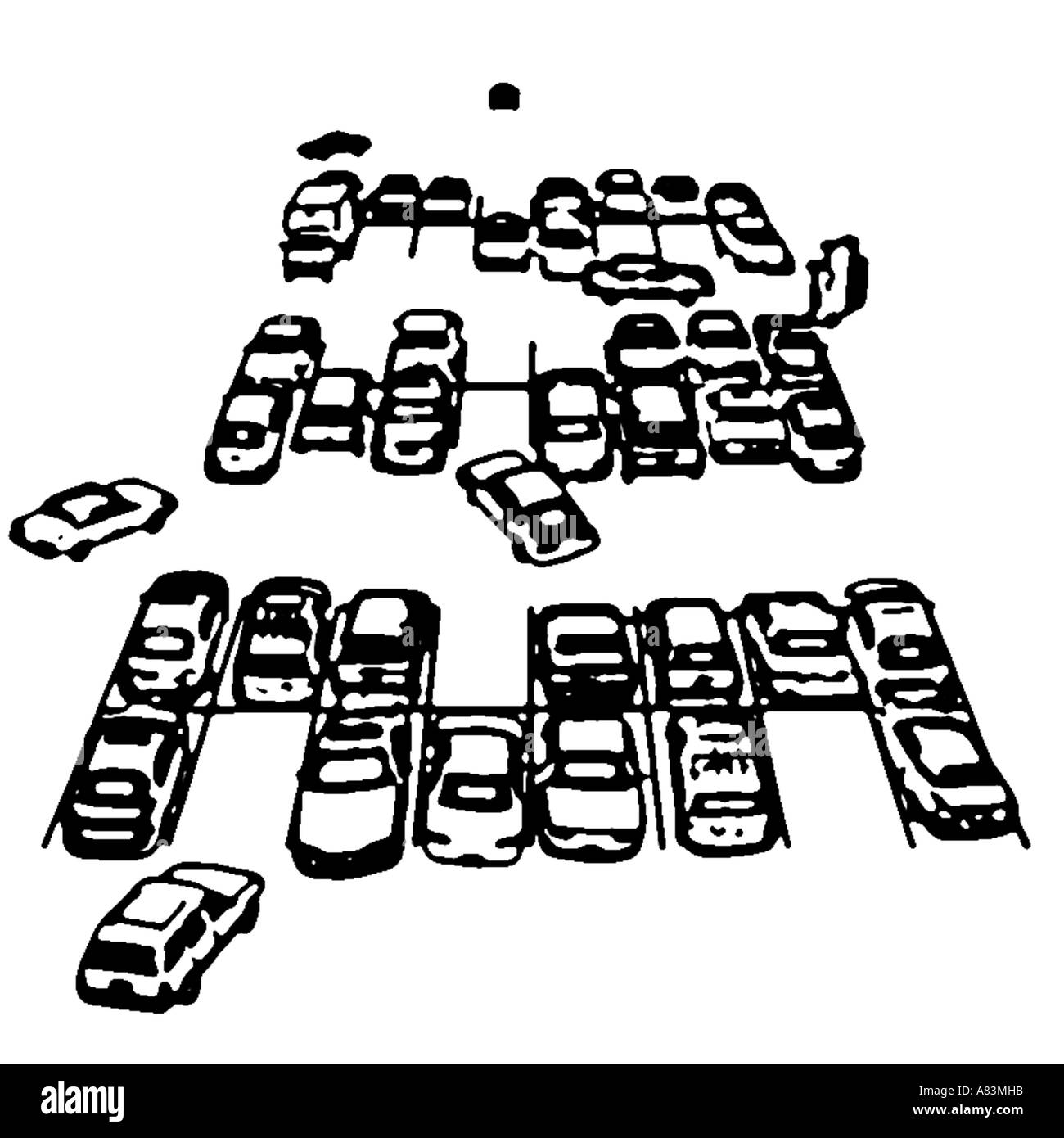 Frustrated parking Black and White Stock Photos & Images Alamy
