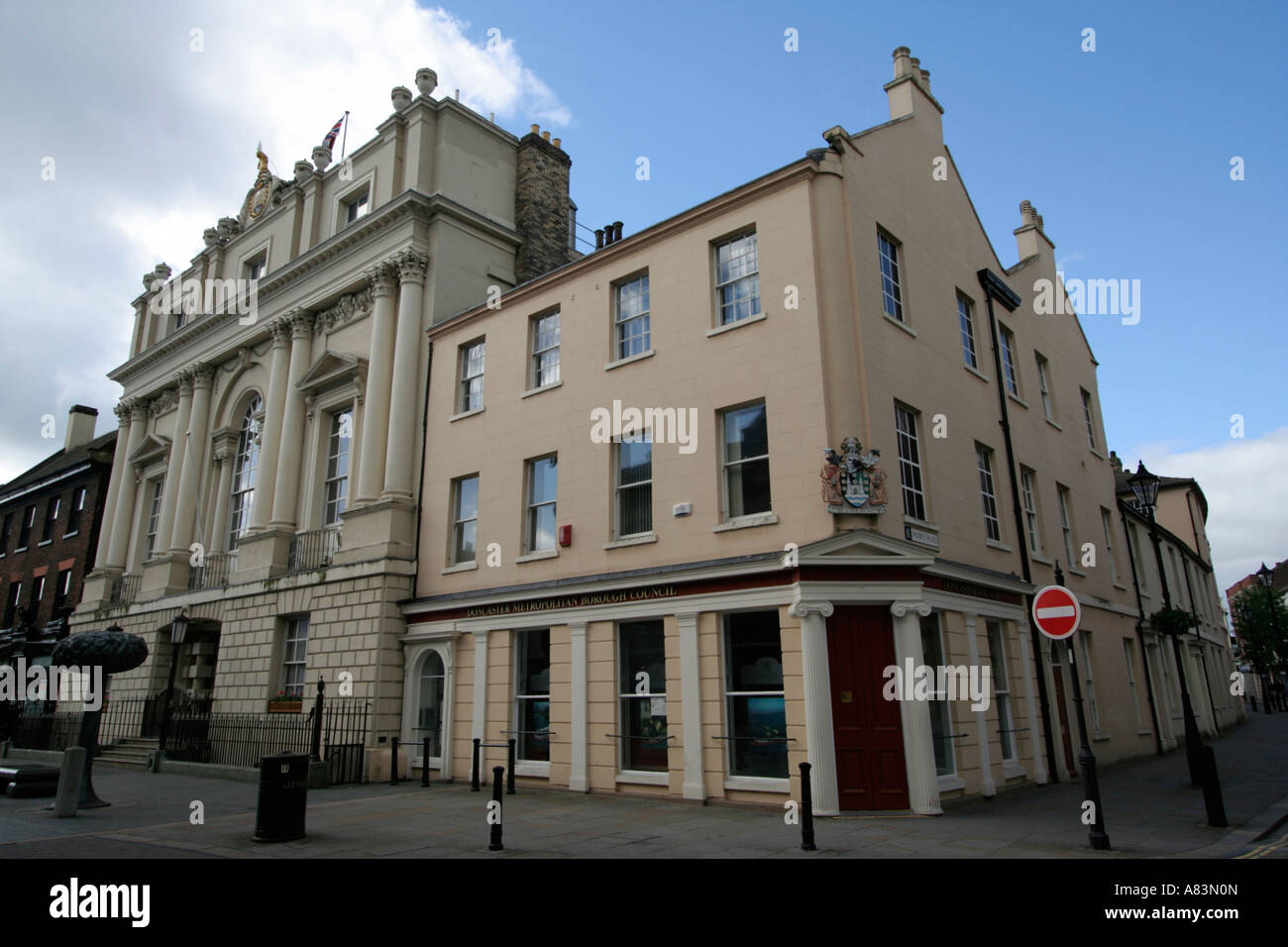 mansion house high street doncaster town centre england uk gb Stock Photo