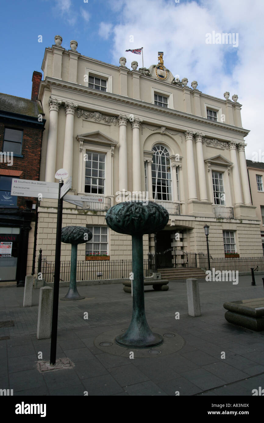 mansion house high street doncaster town centre england uk gb Stock