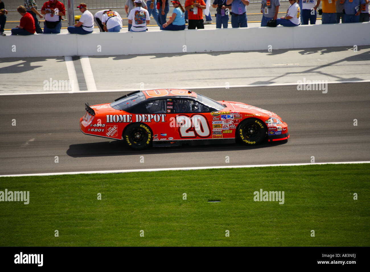 Tony Stewart At A Nascar Race At The Las Vegas Motor Speedway Las Vegas