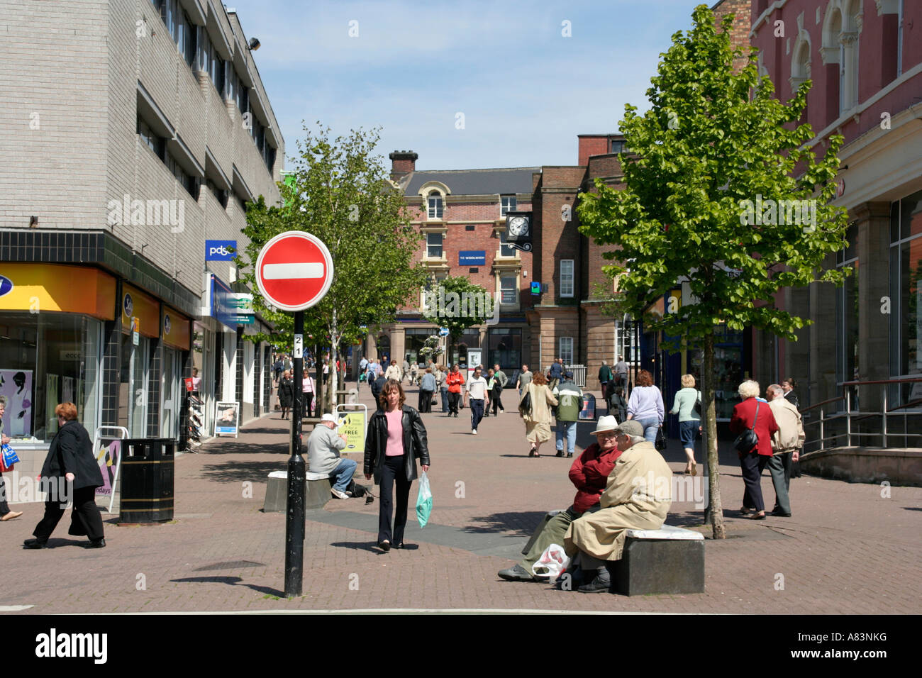 stoke on trent the potteries midlands industrial town england uk gb