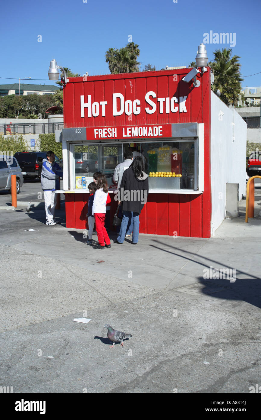 Hot dog on a stick la hires stock photography and images Alamy