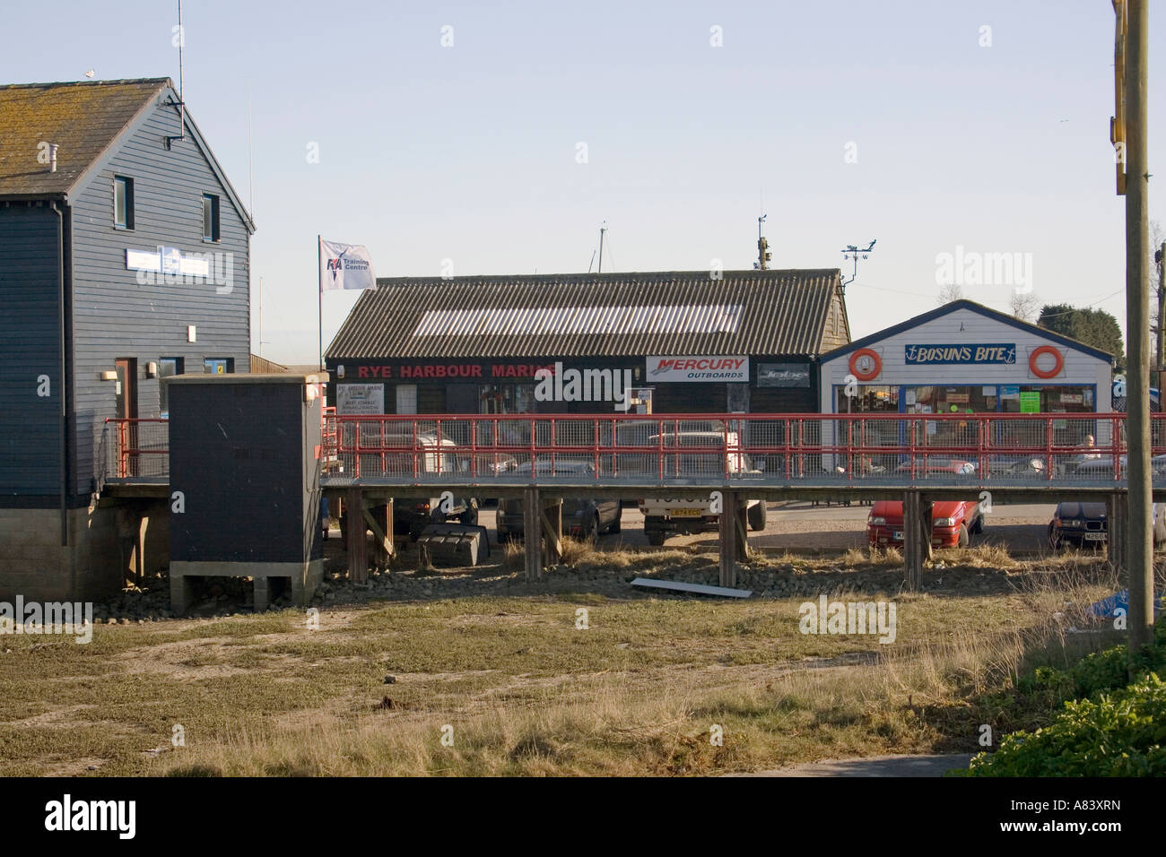 Marine buildings, businesses, and Rye Lifeboat Station, Rye