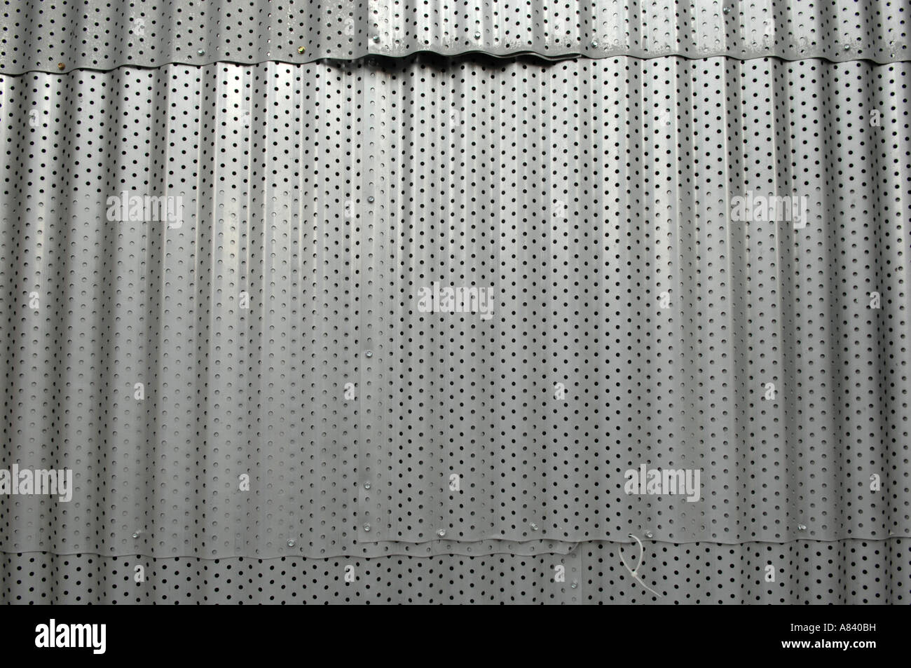 Metal Barrier Stock Photo