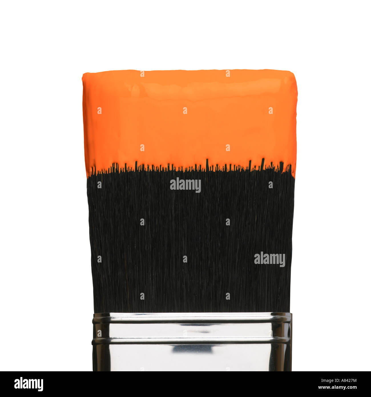 Orange paint hi-res stock photography and images - Alamy