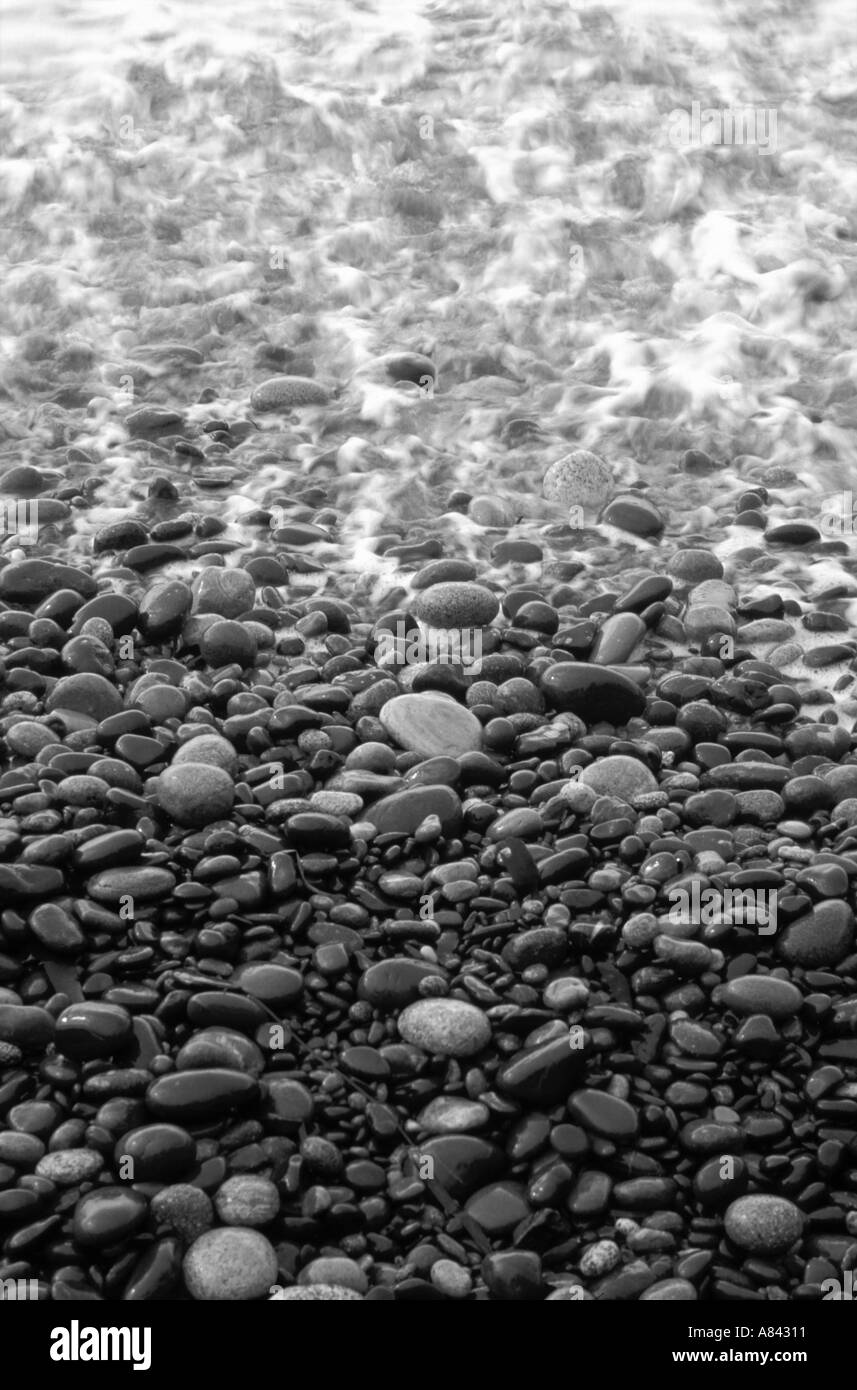 Pebbles in water background Black and White Stock Photos & Images Alamy