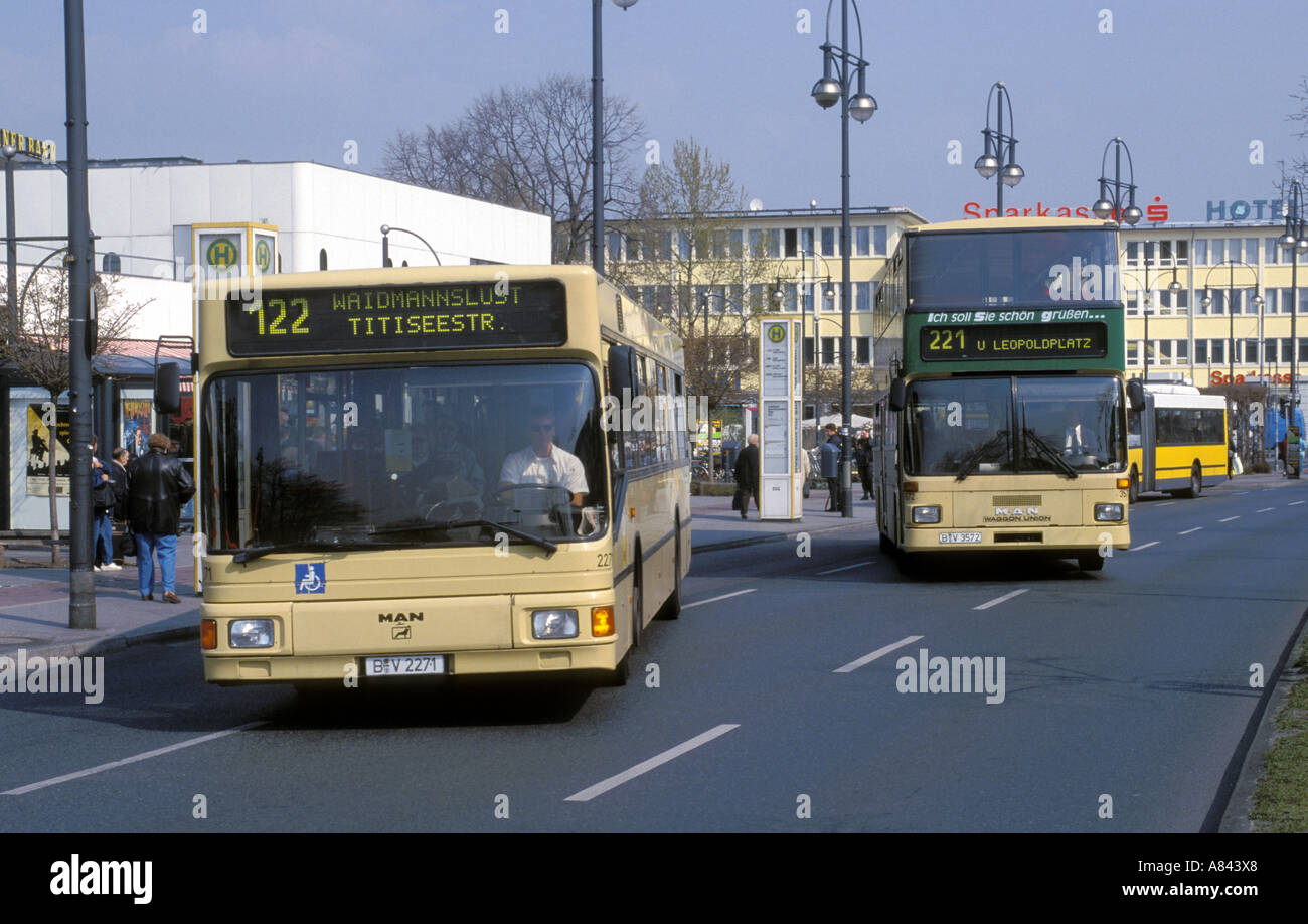 Germany Berlin  city  buses  Stock Photo 6846183 Alamy
