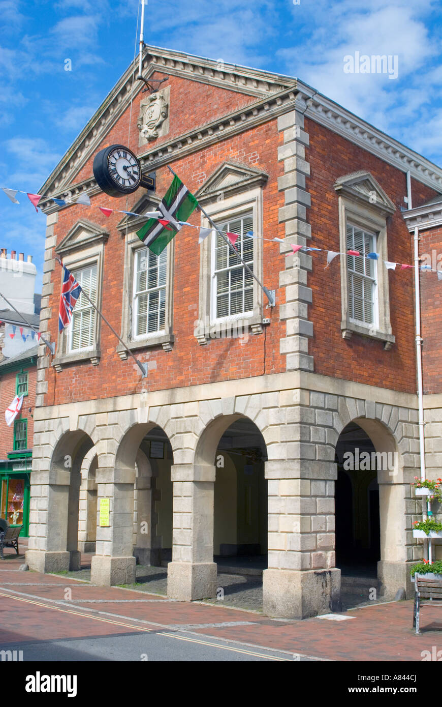 Great Torrington, Devon, England. The town hall Stock Photo Alamy