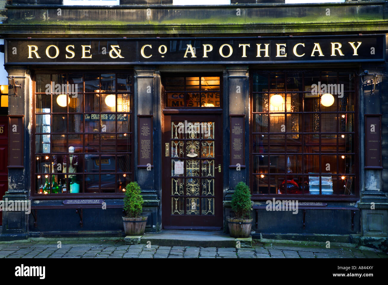 The Old Apothercary in Haworth where Branwell Bronte bought his
