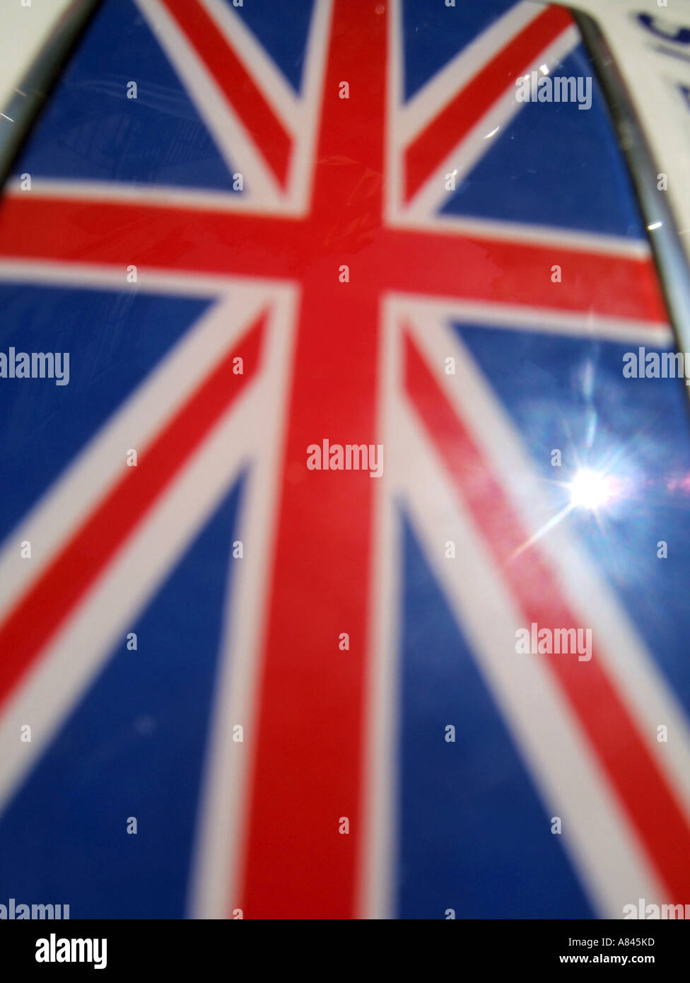 Union jack car sticker hi-res stock photography and images - Alamy