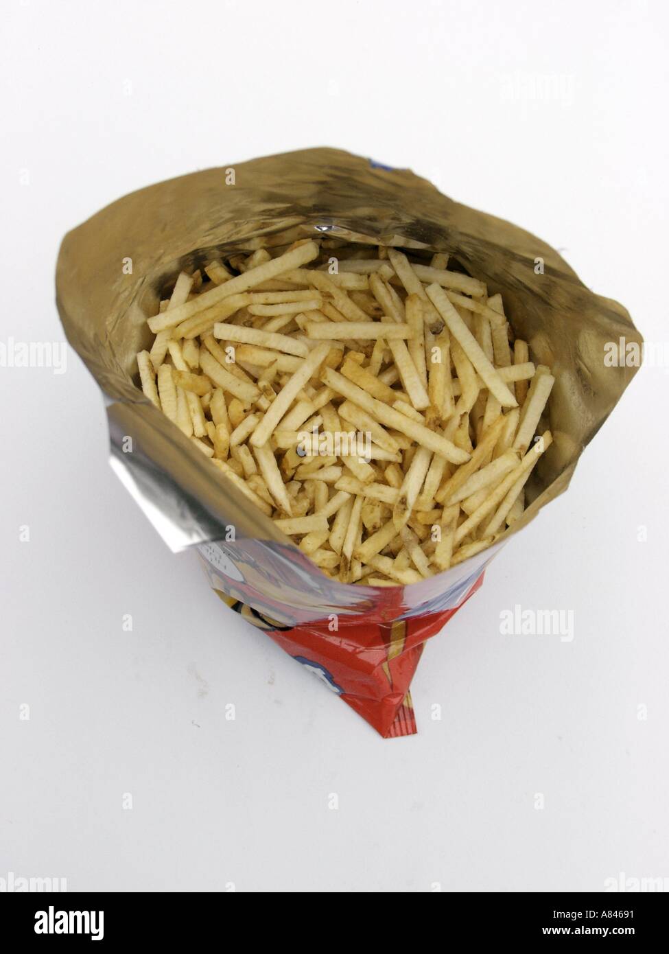 French Fries in a Bag Stock Photo Alamy