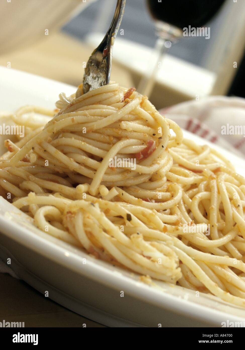 Twirling spaghetti fork hires stock photography and images Alamy