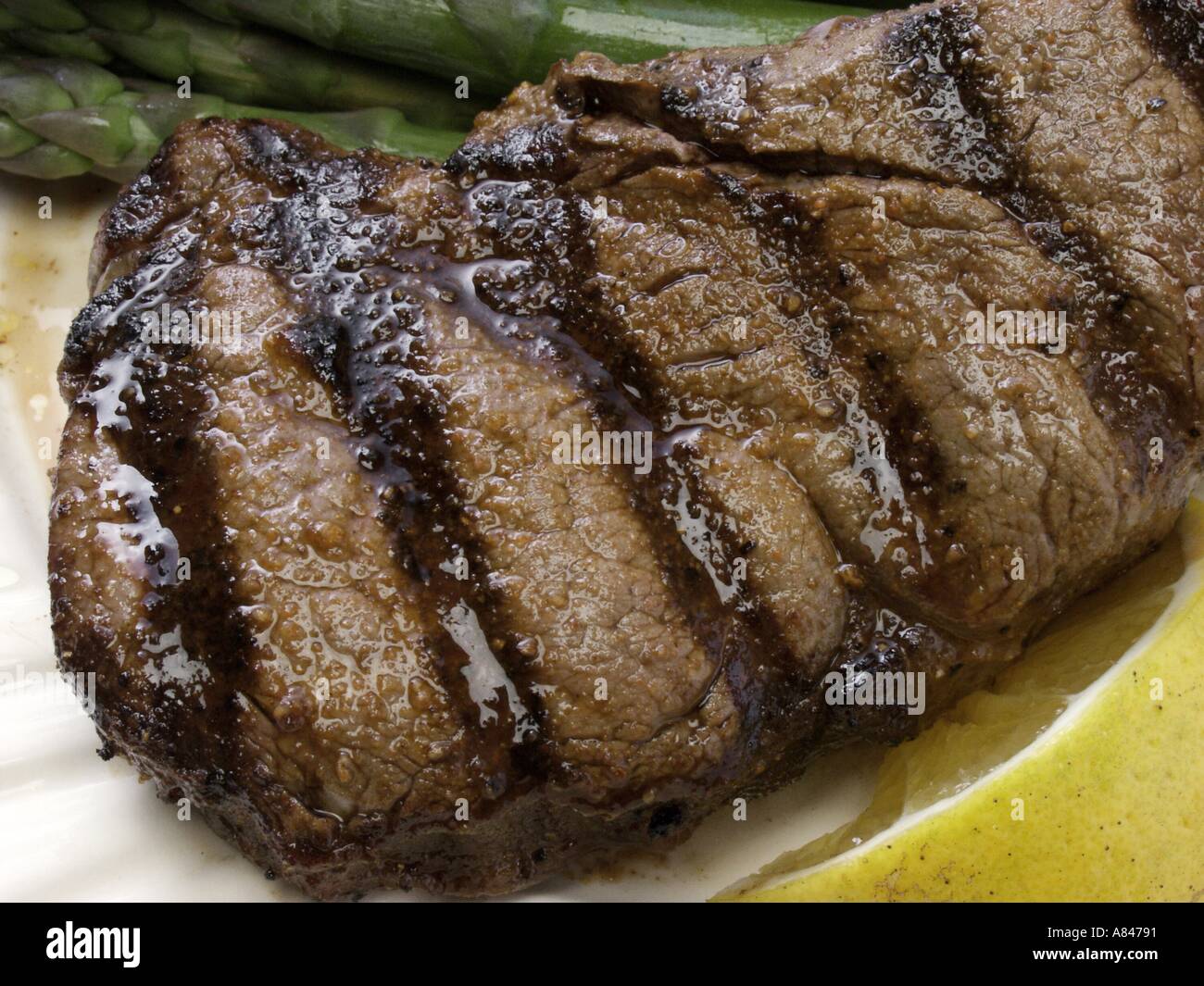 Rib Eye Steak Stock Photo