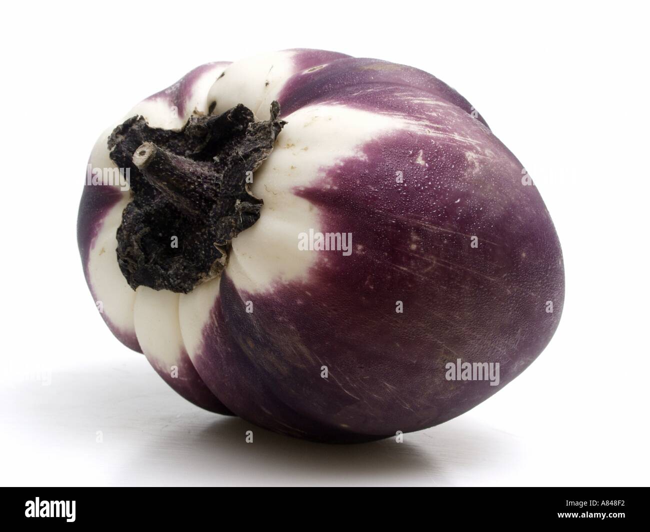 One Japanese Eggplant Stock Photo - Alamy.