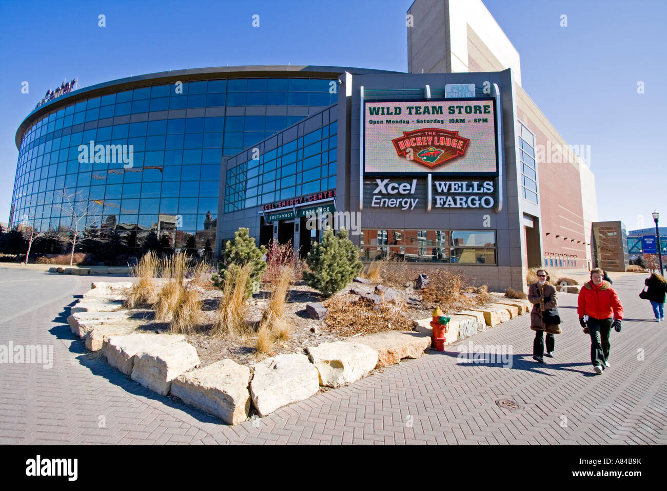 Minnesota Wild Panoramic Poster - Xcel Energy Center