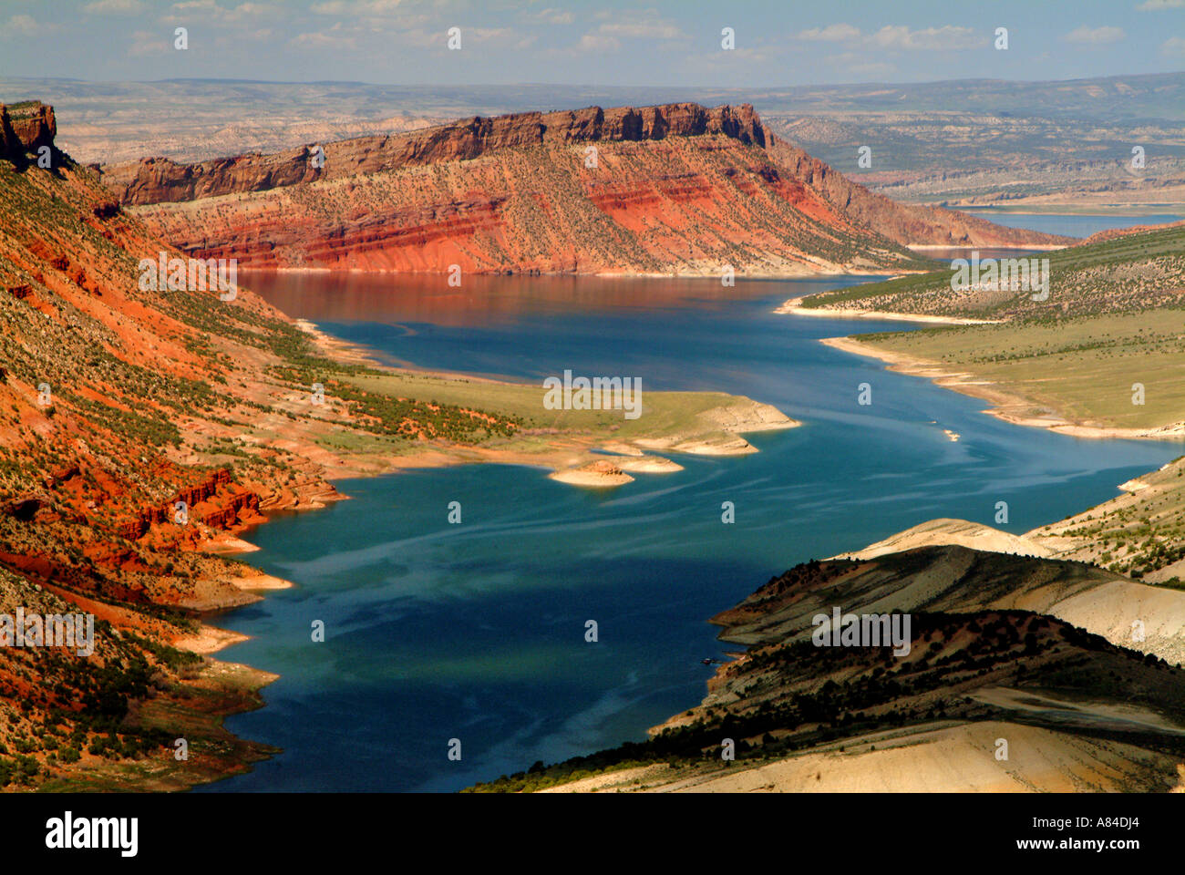 Flaming National Recreation Area Utah Wyoming Stock Photo