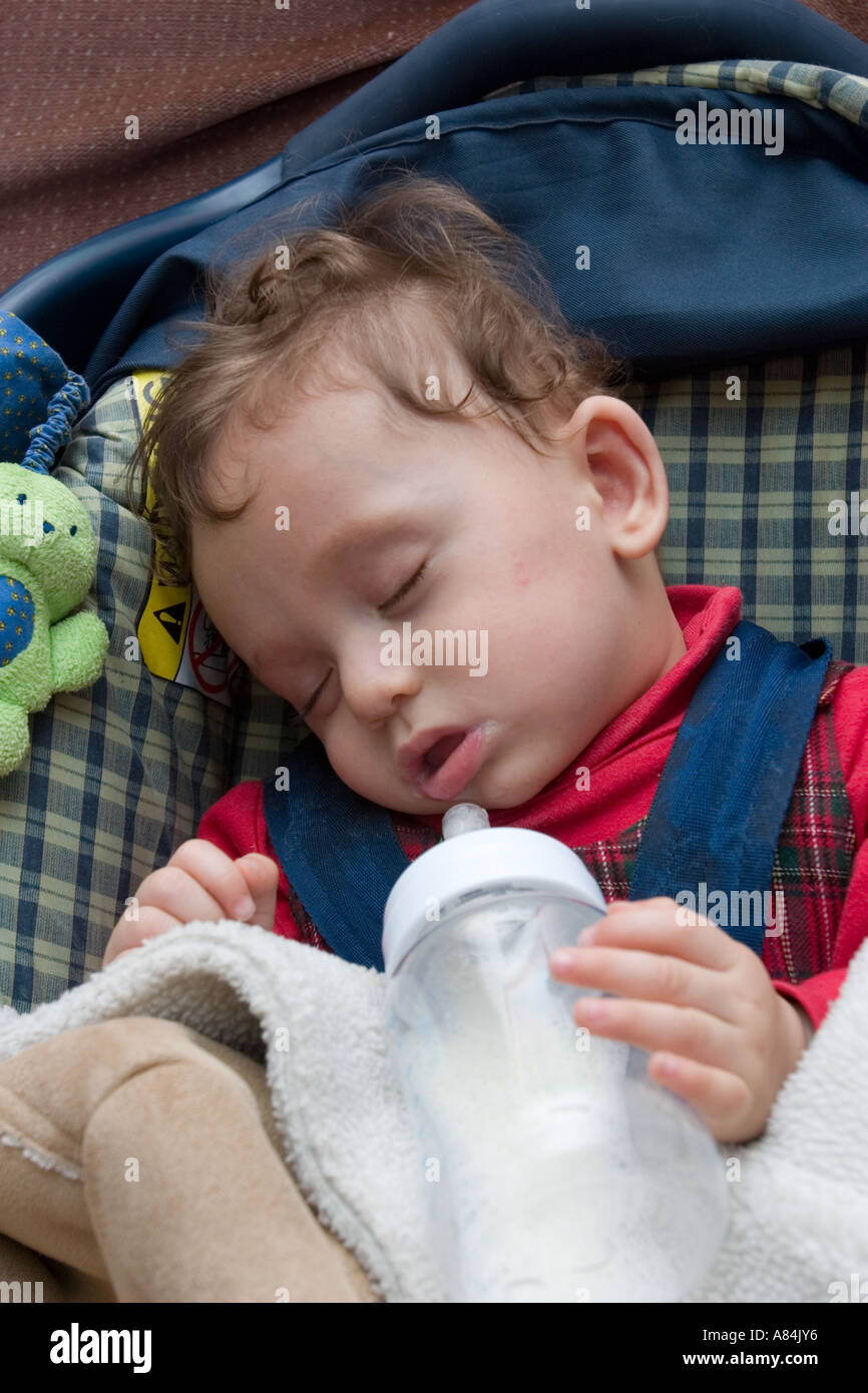 Nap in stroller hi-res stock photography and images - Alamy