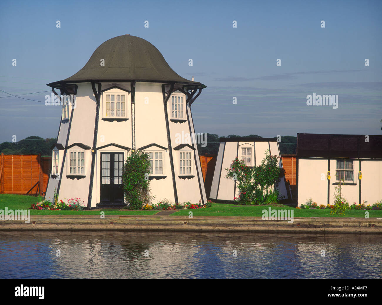 Helter Skelter House Potter Heigham in Norfolk Broads England UK Stock