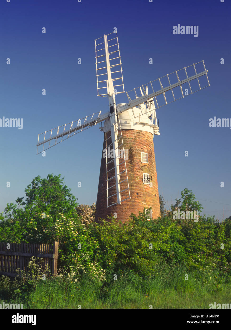 The tower windmill at East Dereham Norfolk England UK Stock Photo Alamy