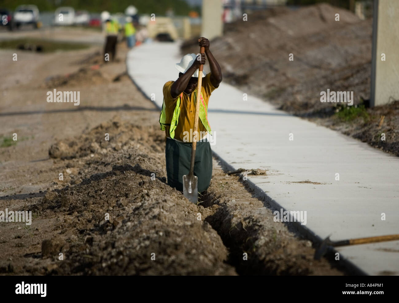 Digging Trench High Resolution Stock Photography and Images - Alamy