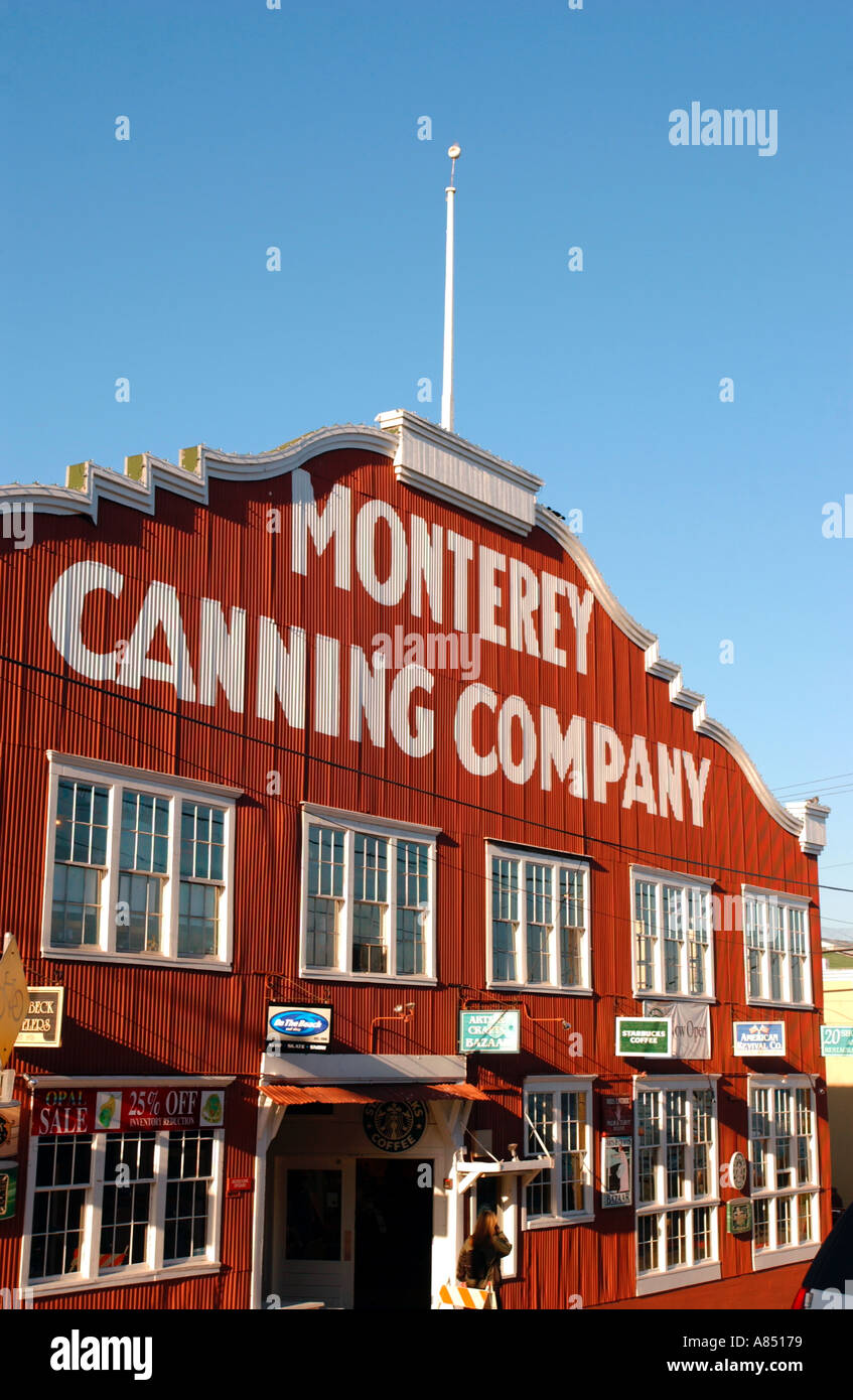 Monterey Canning Company Building, Day Stock Photo Alamy