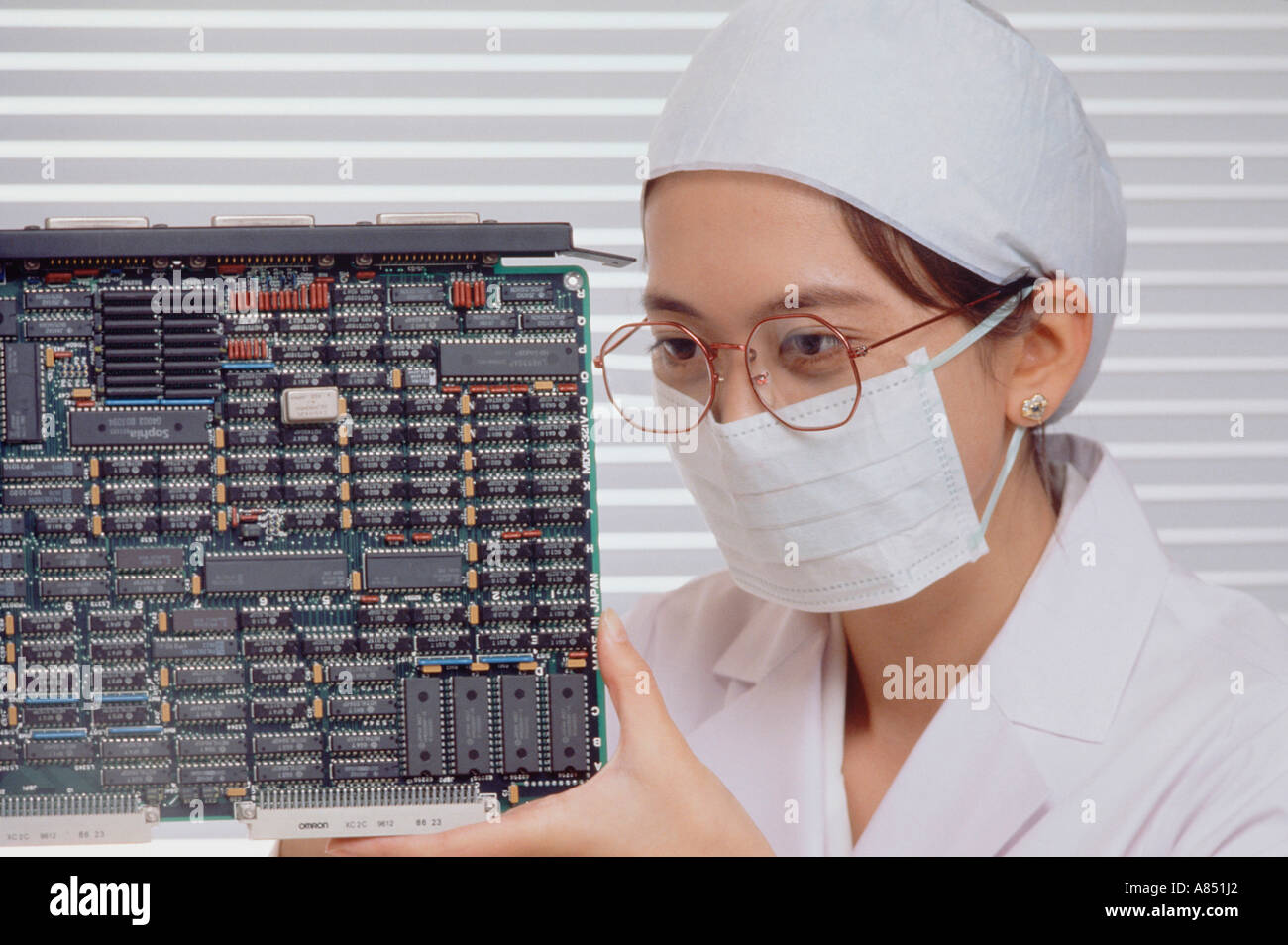 Japan electronics factory hires stock photography and images Alamy