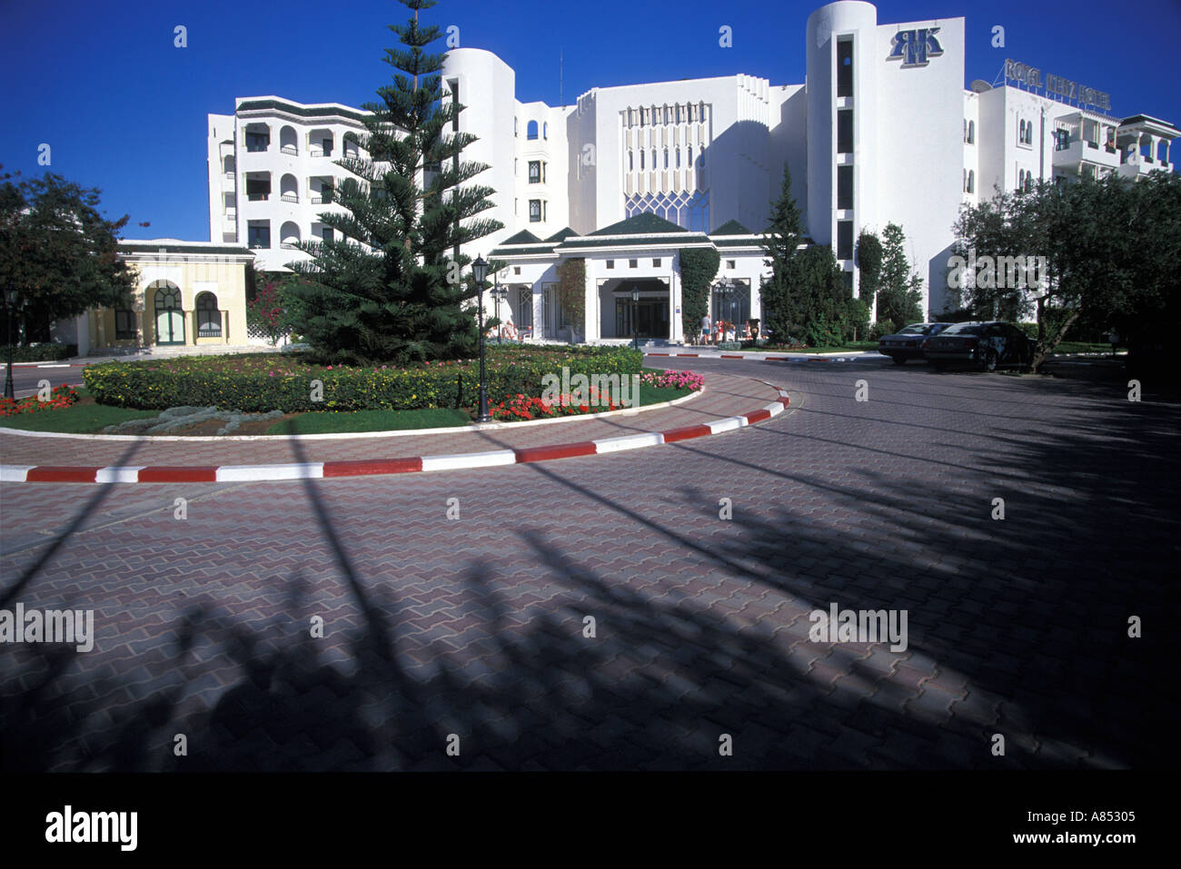 Hotel Royal Kenz Port el Kantoui Tunisia Stock Photo