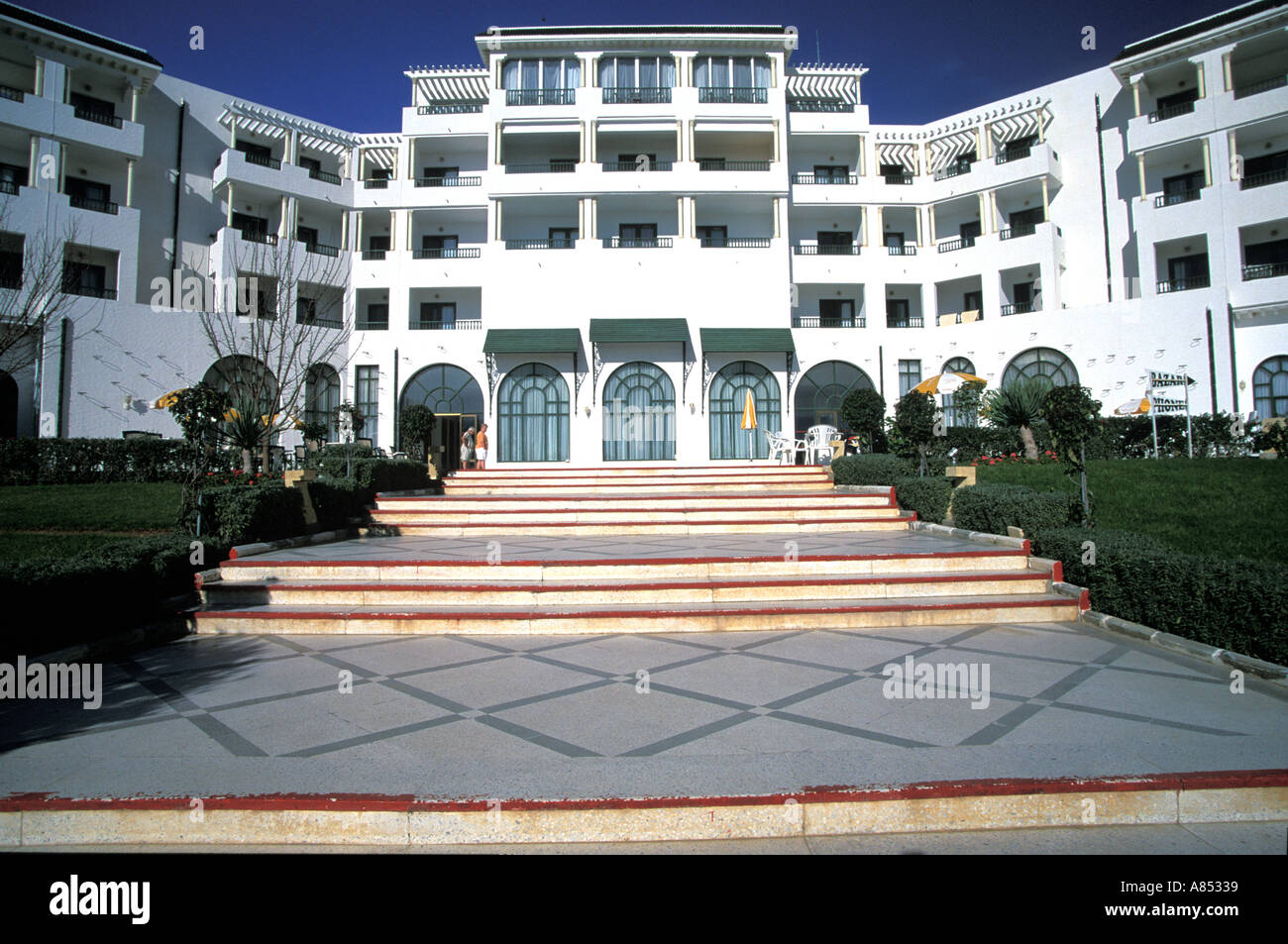 Hotel Royal Kenz Port el Kantoui Tunisia Stock Photo