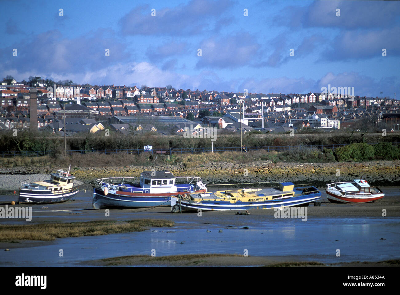 Old Harbour Barry South Wales Stock Photo Alamy