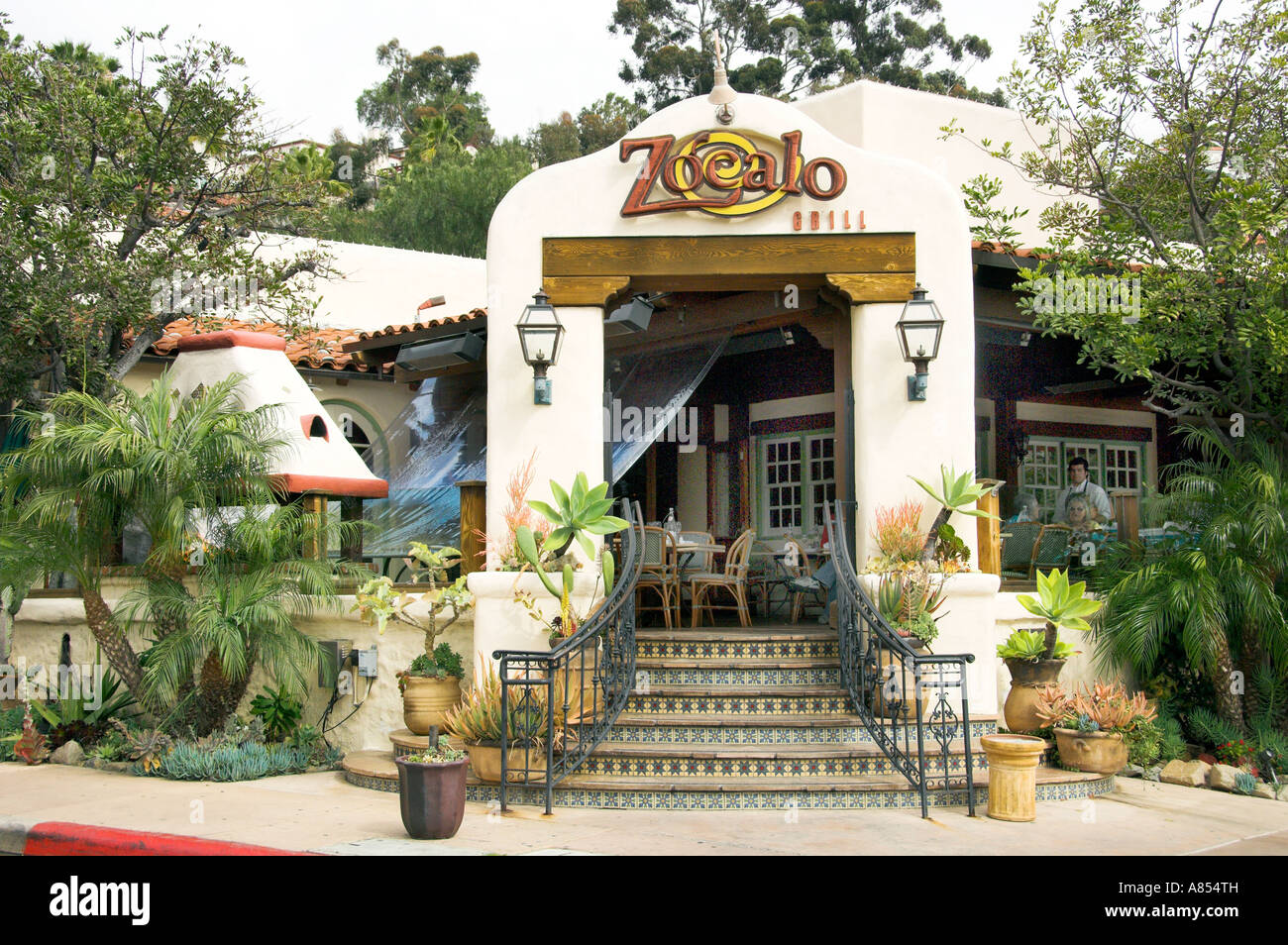 The Zocalo Grill Mexican restaurant in historic Old Town San Diego