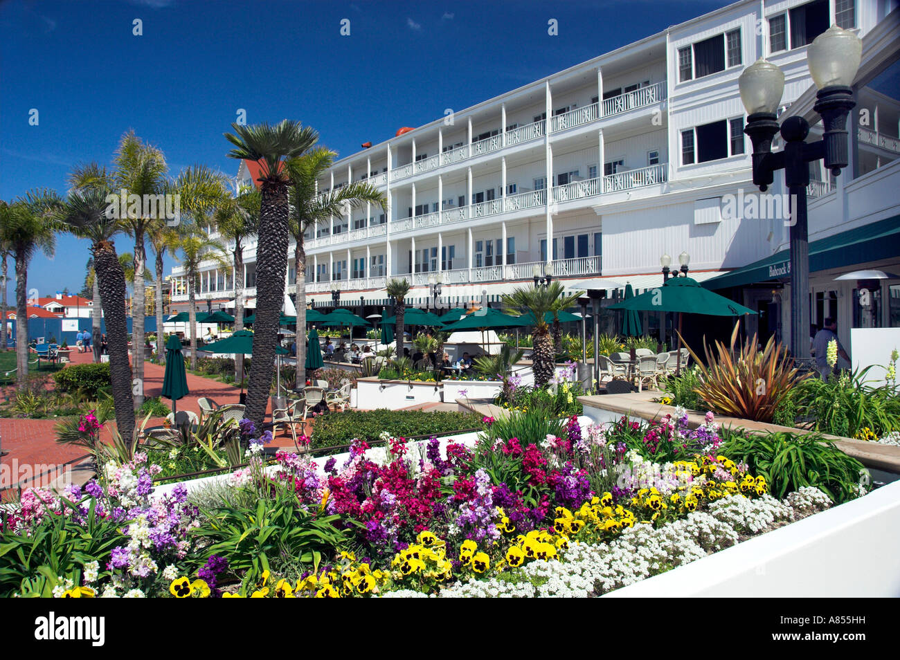 Hotel del Coronado on the island of Coronado at San Diego California USA Stock Photo