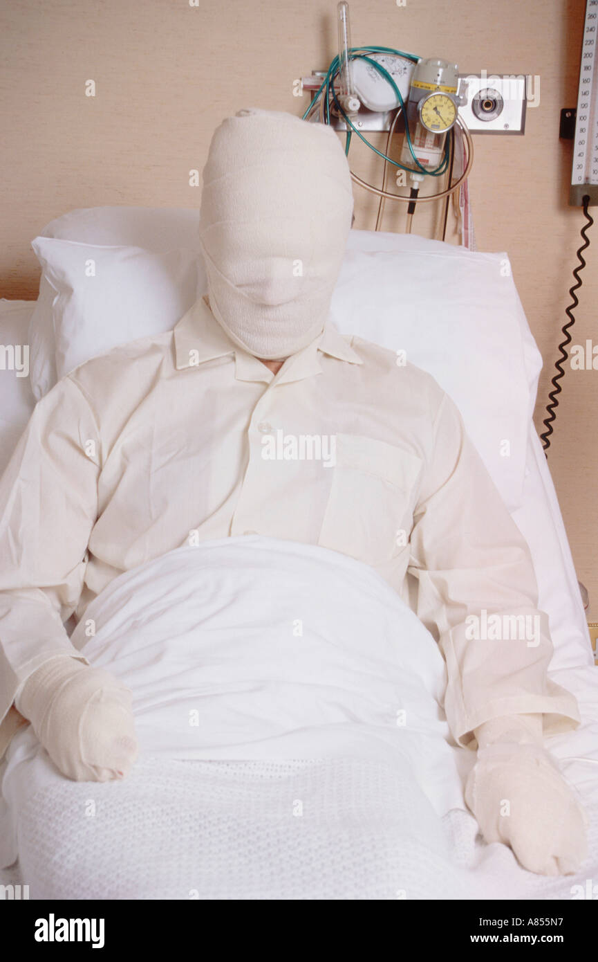 Live look at Rover in the hospital after being treated for his burn