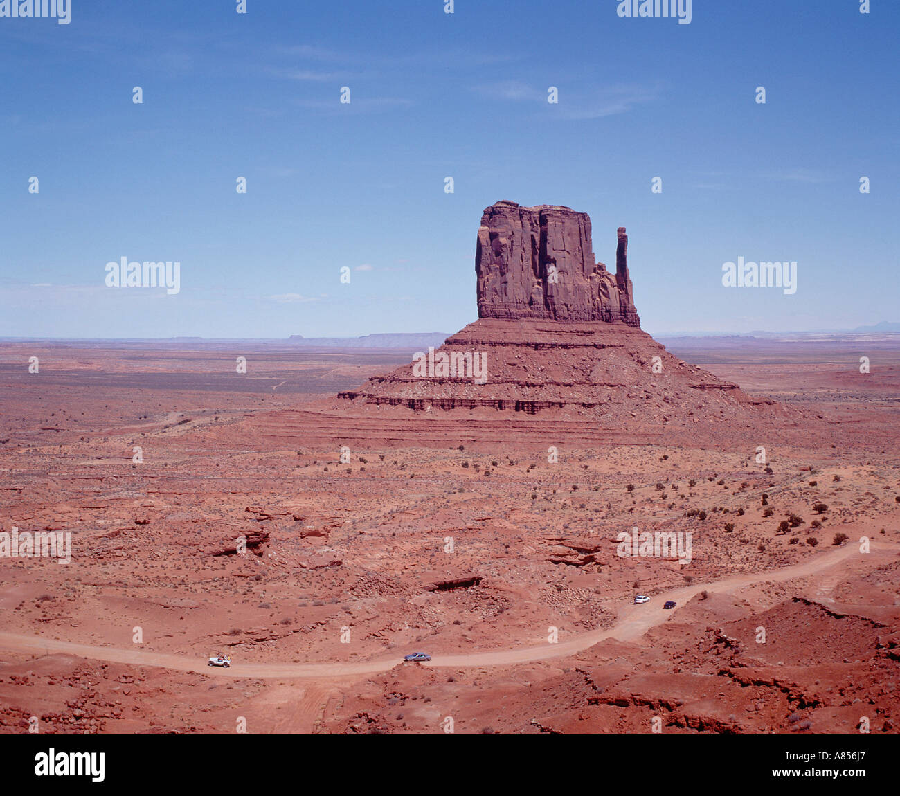 United States of America. Arizona / Utah. Monument Valley. Stock Photo