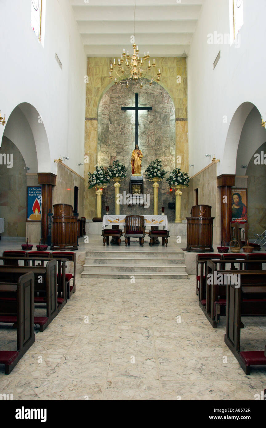 The Sagrado Corazon de Jesus Church interior sanctuary in Los Mochis Sinaloa Mexico Stock Photo - Alamy The Sagrado Corazon de Jesus Church interior sanctuary in Los Mochis Sinaloa Mexico Stock Photo - Alamy