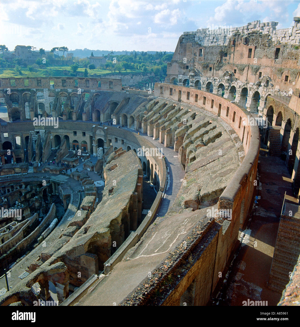 Colosseum Rome Italy Stock Photo