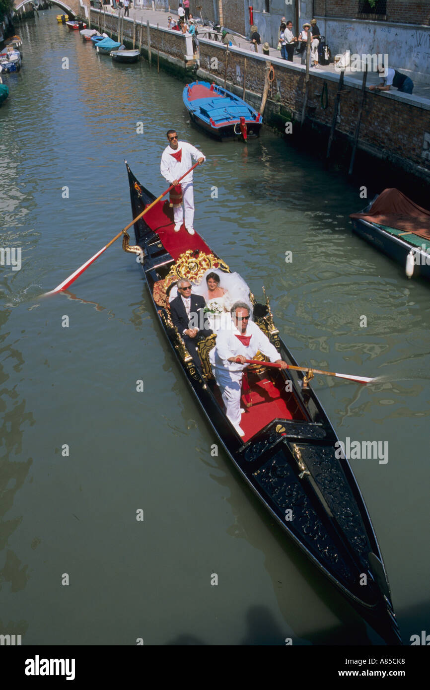 Venice party gondola hi-res stock photography and images - Alamy