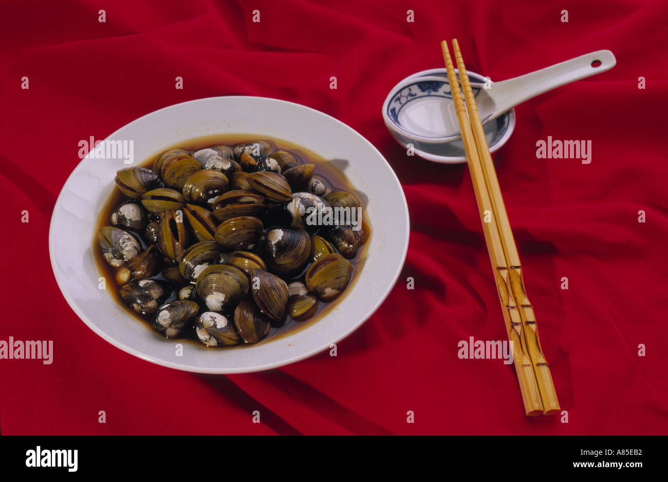Taiwan Shell Fish The moon and spoon hi-res stock photography and images - Alamy